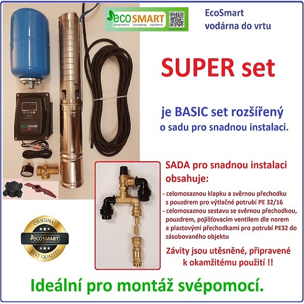 Super set – vodárna-čerpadlo do vrtu – pro instalaci svépomocí – kopie – kopie